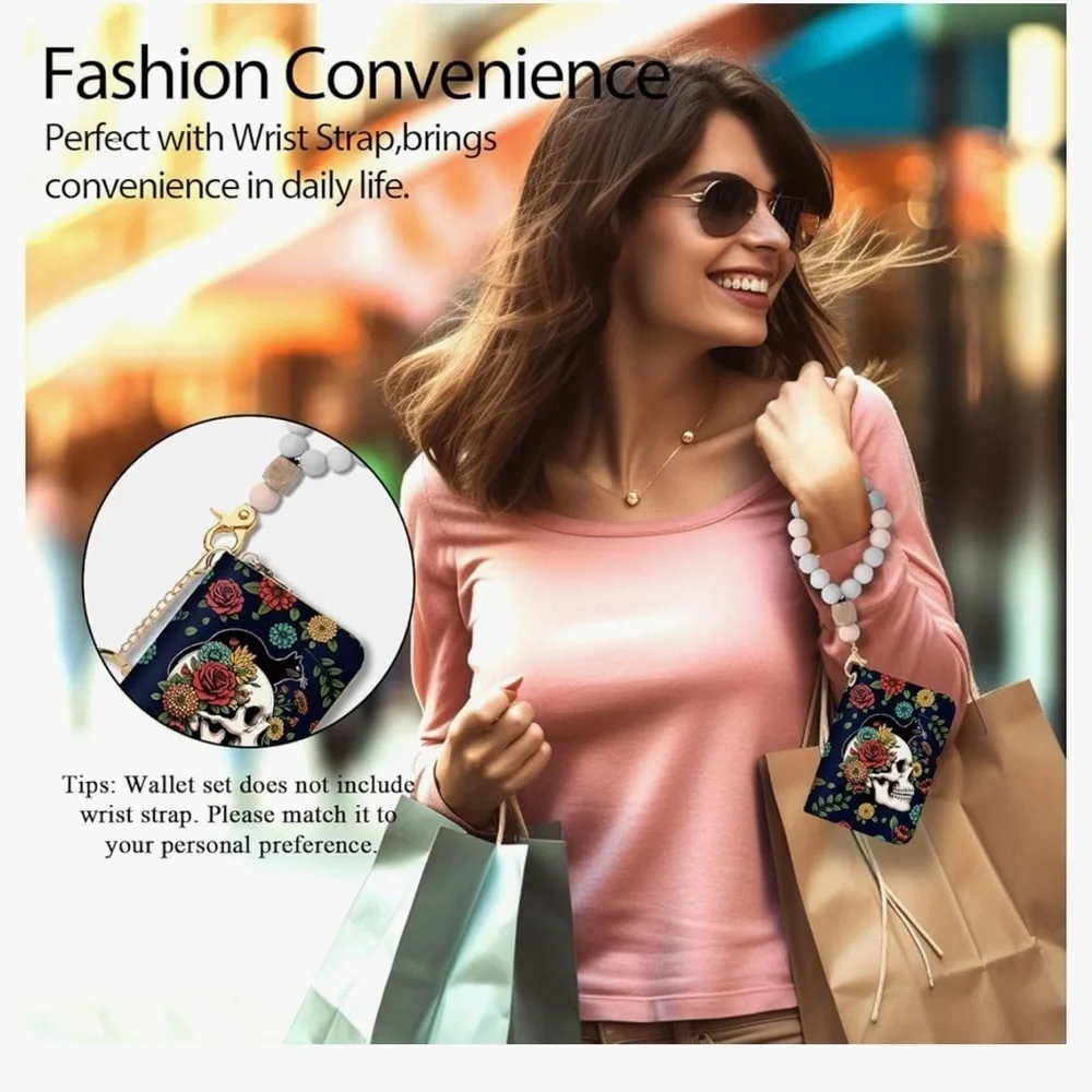 Credit Card Holder RFID Wallet, Small Card Holder Wallet for Women ( new)